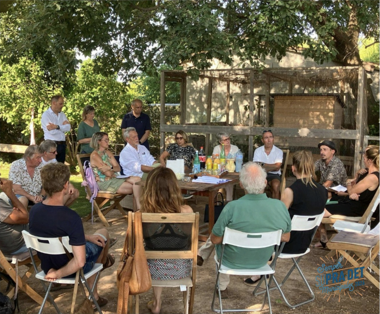 Réunion jeunes & sénior, élection municipales 2026, Le Pradet, Semper Supra Det